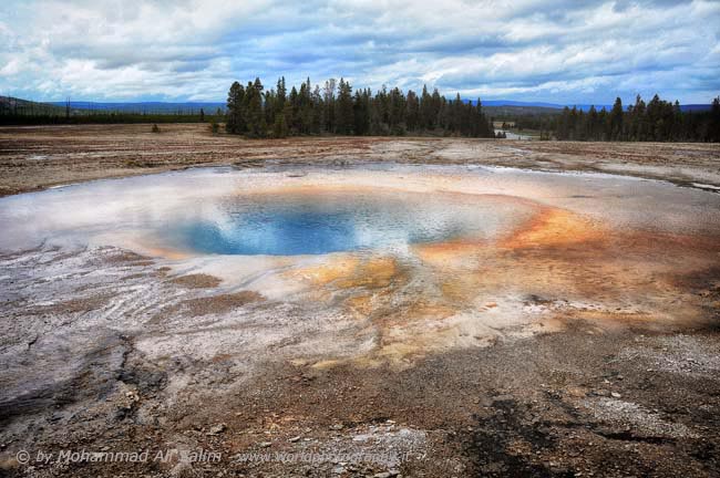 Opal Pool Geyser